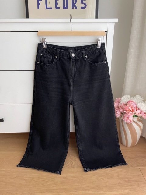 Grafitowe kuloty, 100% bawełna - S/M