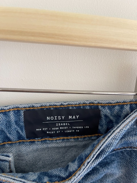 Jeansy NOISY MAY, 100% bawełna - S