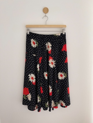 Spódnica VINTAGE, wiskoza - XL/3XL