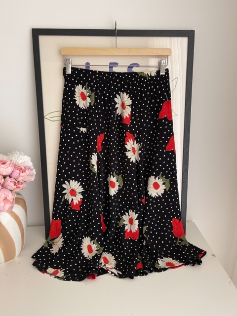 Spódnica VINTAGE, wiskoza - XL/3XL