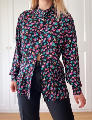 Koszula VINTAGE, wiskoza - M/L