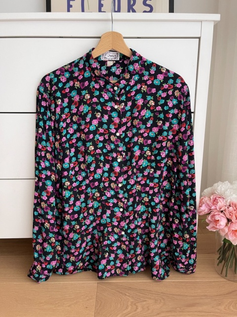 Koszula VINTAGE, wiskoza - M/L