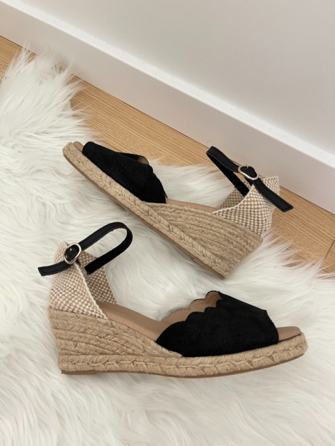 Skórzane sandały/ espadryle - rozmiar 41 / wkładka 25.5 cm