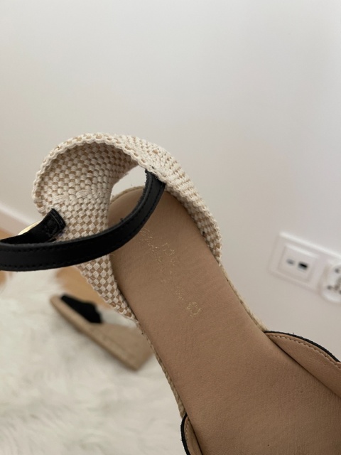 Skórzane sandały/ espadryle - rozmiar 41 / wkładka 25.5 cm