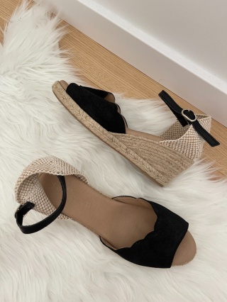 Skórzane sandały/ espadryle - rozmiar 41 / wkładka 25.5 cm