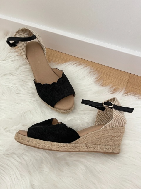 Skórzane sandały/ espadryle - rozmiar 41 / wkładka 25.5 cm
