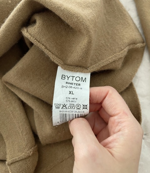 Golf BYTOM, 50% wełna - L/XL unisex