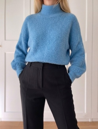 Sweter H&M, wełna i moher blend - M/L