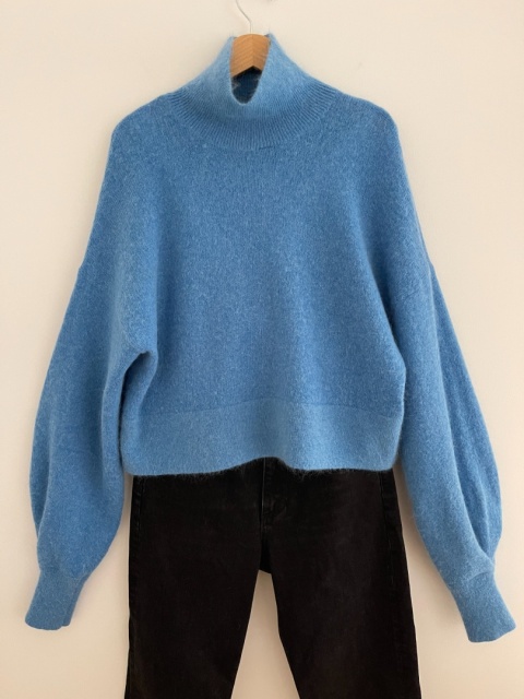 Sweter H&M, wełna i moher blend - M/L