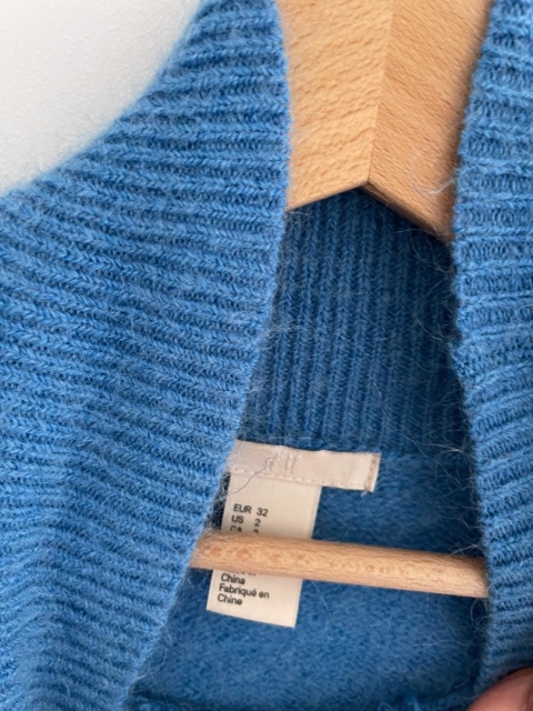 Sweter H&M, wełna i moher blend - M/L