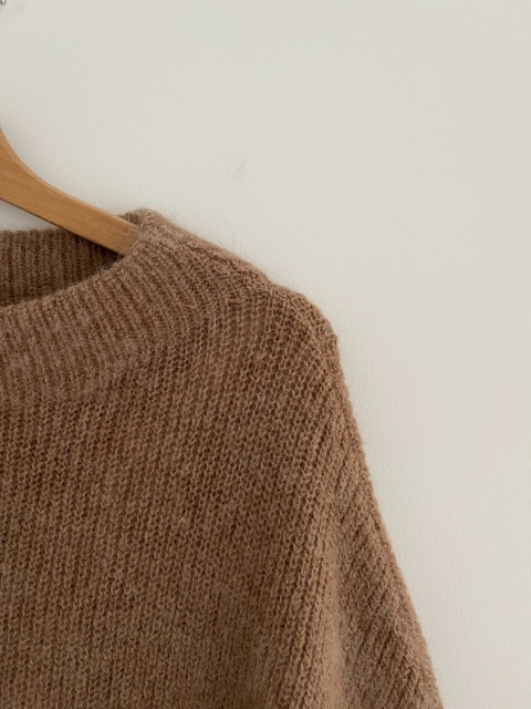 Sweter H&M, moher i wełna blend - L/XXL