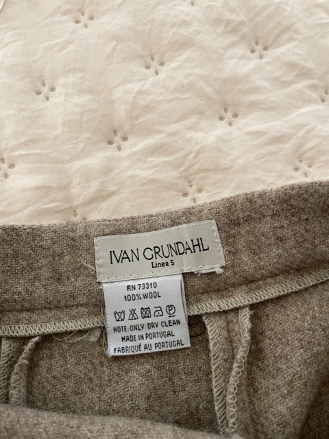 Spódnica vintage, 100% wełna, XS