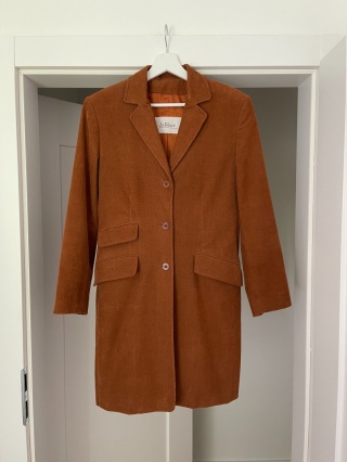 Sztruksowy płaszcz InWear, 95% bawełna - S