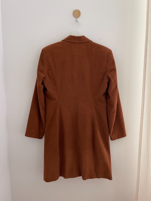 Sztruksowy płaszcz InWear, 95% bawełna - S