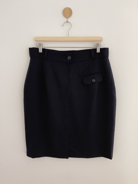 Spódnica VINTAGE, 100% wełna - XL/XXL