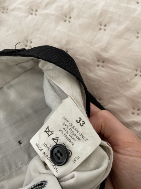 Spodnie z wełną, L unisex