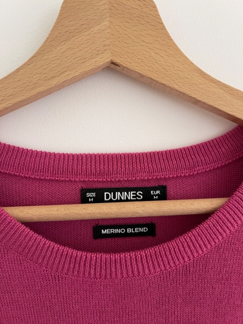 SWeter DUNNES, 50% wełna merino - L/XL unisex