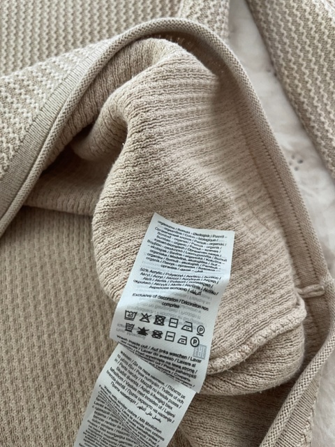 Wafelkowy sweter JACK&JONES, 50% bawełna organiczna - L unisex