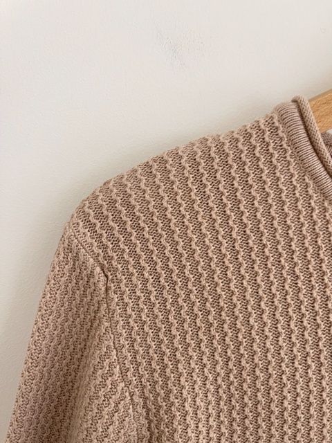 Wafelkowy sweter JACK&JONES, 50% bawełna organiczna - L unisex