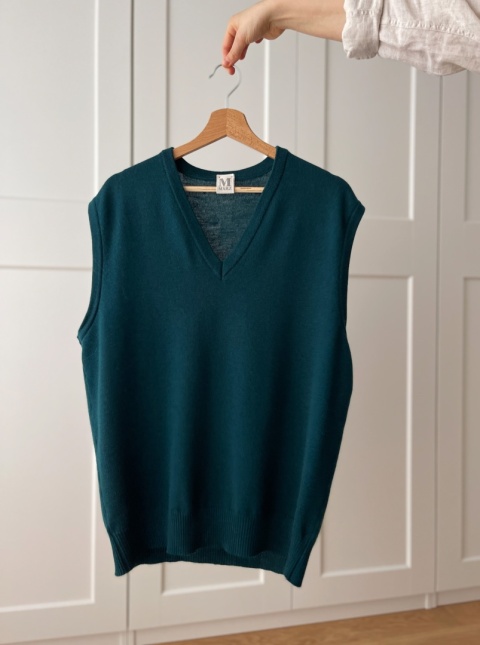 Kamizelka MAERZ MUNCHEN, 100% wełna - XL/XXL