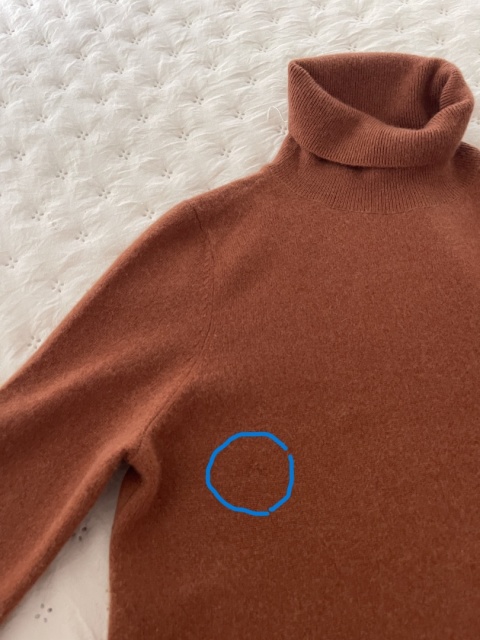 Miękki golf ASOS, 100% kaszmir - XS/S