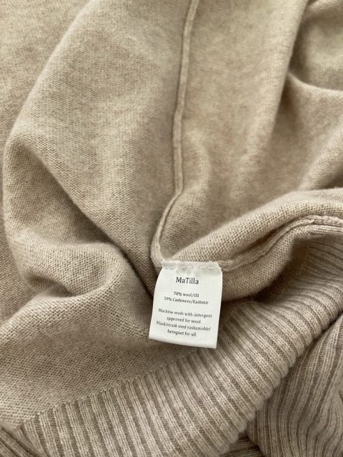 Miękki kardigan MATILLA, wełna i kaszmir - M/XL