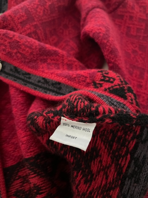 Sweter VINTAGE, 100% wełna merino - M/L