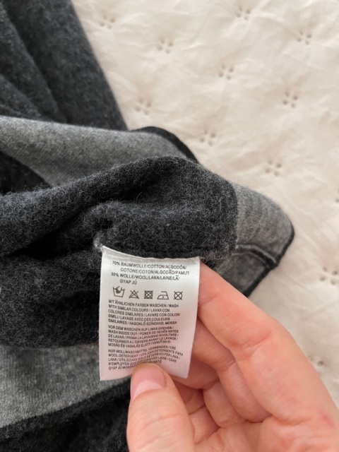 Sweter MARC O'POLO, bawełna i wełna - M/L unisex