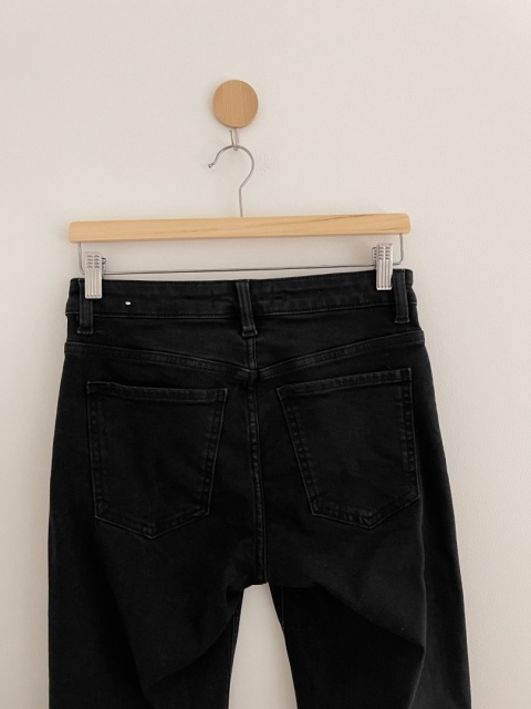 Jeansy flare MANGO, bawełna - S/M