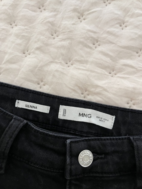 Jeansy flare MANGO, bawełna - S/M