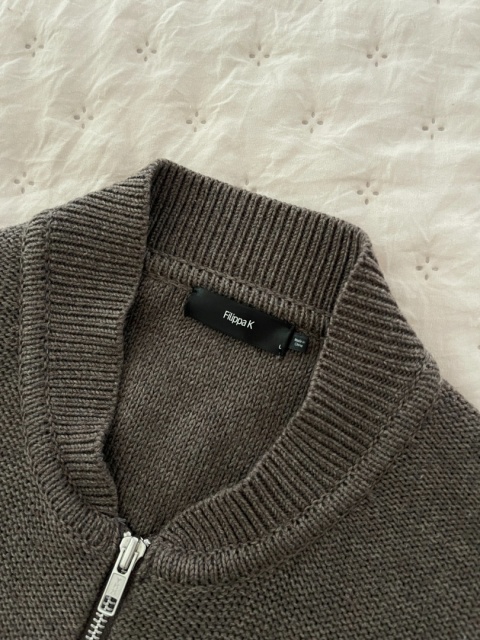 Sweter FILIPPA K, bawełna i wełna merino - L/XL unisex