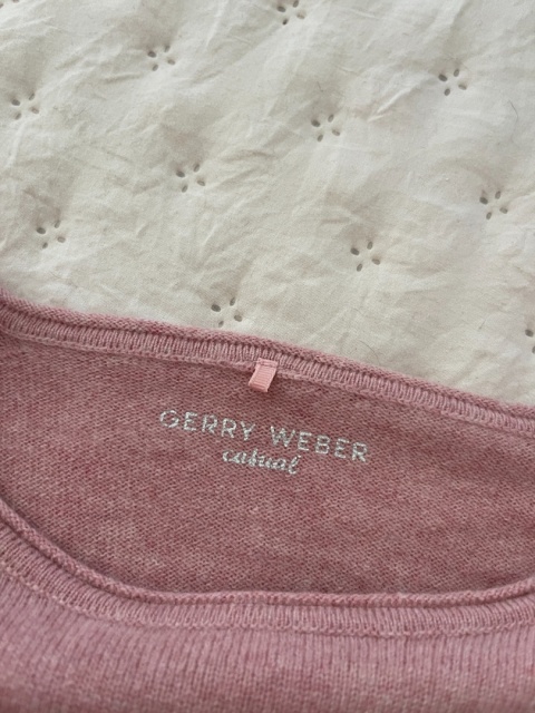 Sweter GERRY WEBER, wełna i kaszmir - XL / oversize