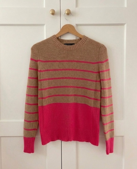 Sweter M&S, 80% wełna jagnięca - S