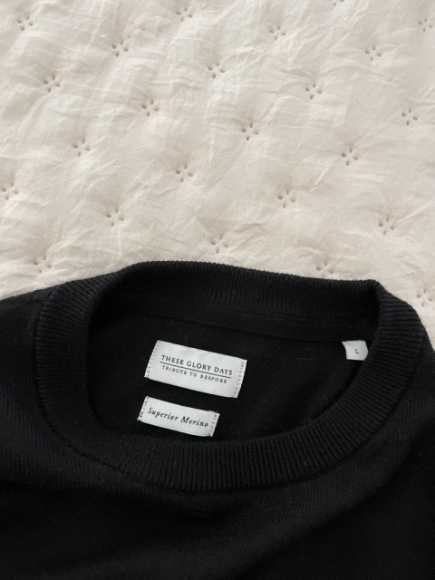 Sweter THESE GLORY DAYS, 100% wełna merino - M/XL