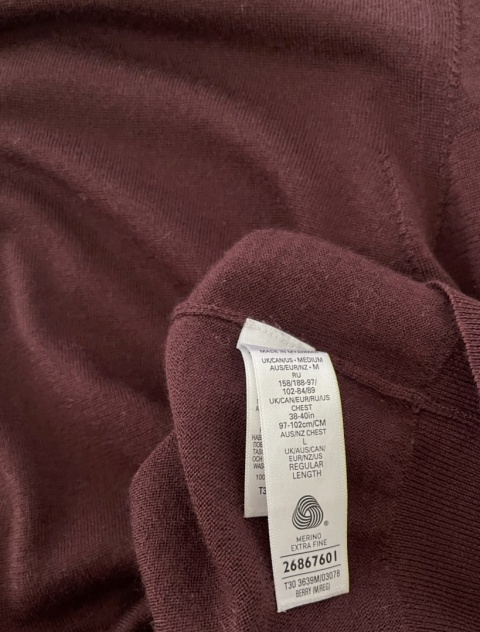 Sweter AUTOGRAPH, 100% wełna merino - M/XL unisex