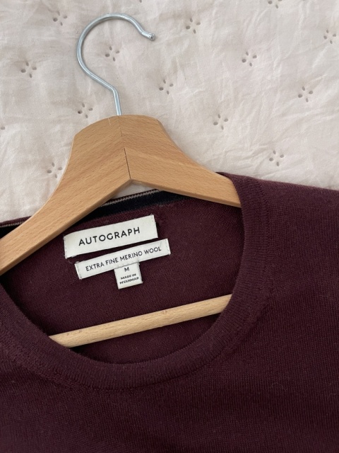 Sweter AUTOGRAPH, 100% wełna merino - M/XL unisex