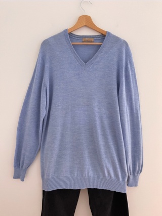 Sweter M&S, 100% wełna merino - XL / XXL oversize unisex