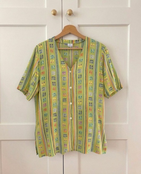 Koszula VINTAGE, wiskoza - XL/XXL