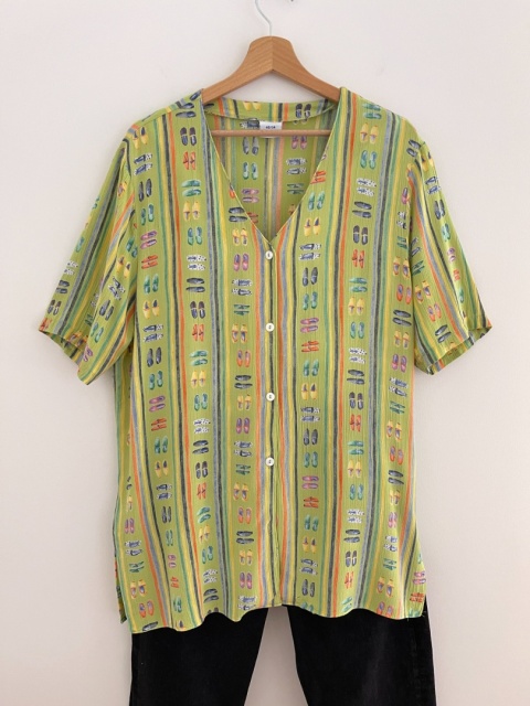 Koszula VINTAGE, wiskoza - XL/XXL