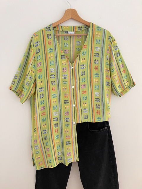 Koszula VINTAGE, wiskoza - XL/XXL