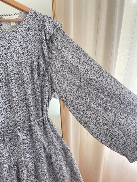 Sukienka H&M, wiskoza i bawełna - M/XL