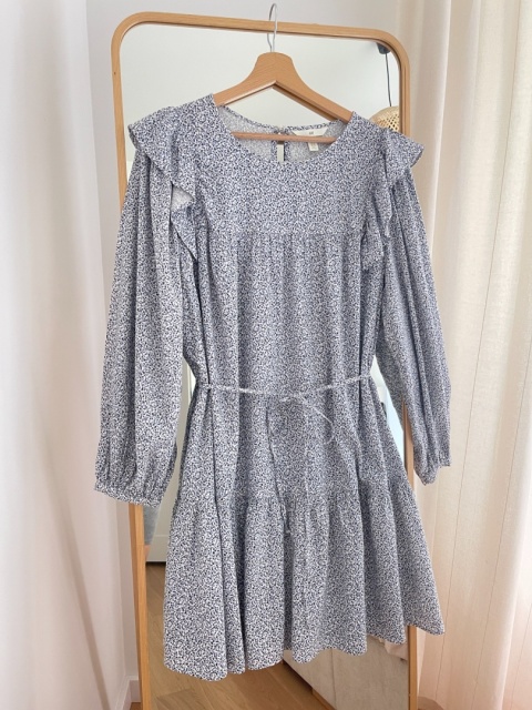 Sukienka H&M, wiskoza i bawełna - M/XL