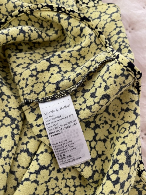 Kopertowa sukienka SAMSOE SAMSOE, wiskoza - L/XL
