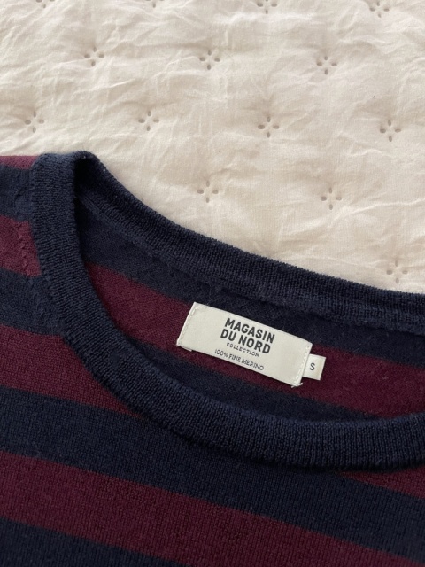 Sweter MAGASIN DU NORD 100% wełna merino - S/M