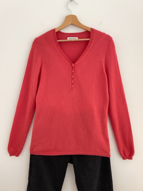 Sweter MARIE PHILIPPE, wełna i kaszmir blend - M