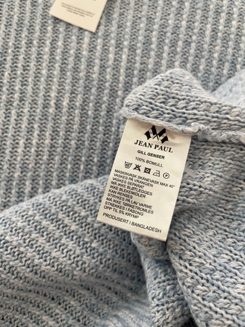 Sweter JEAN PAUL, 100% bawełna - L NOWY Z METKĄ