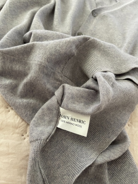 Kardigan 100% wełna merino - M/L unisex