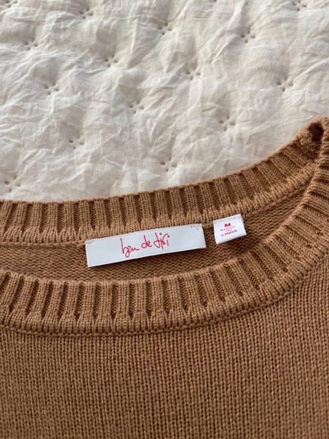 Sweter BEN DE LISI, wełna i kaszmir blend - M/L