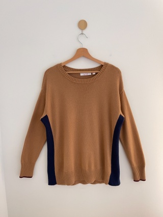 Sweter BEN DE LISI, wełna i kaszmir blend - M/L