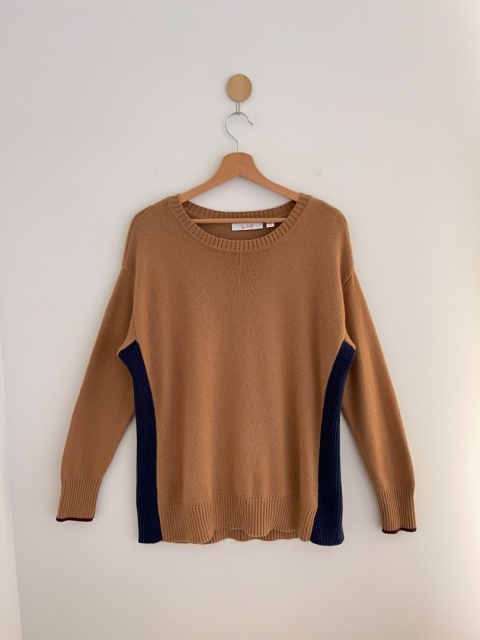 Sweter BEN DE LISI, wełna i kaszmir blend - M/L